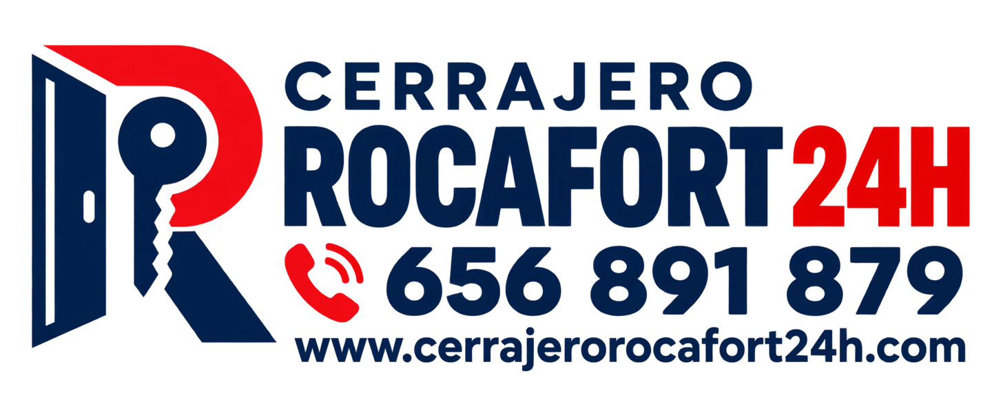 Cerrajero Rocafort 24H · logotipo oficial
